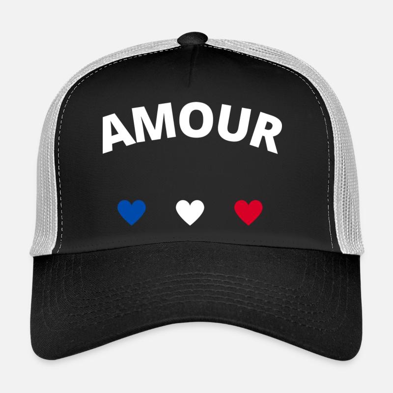 Love - Trucker Cap - black/stone grey