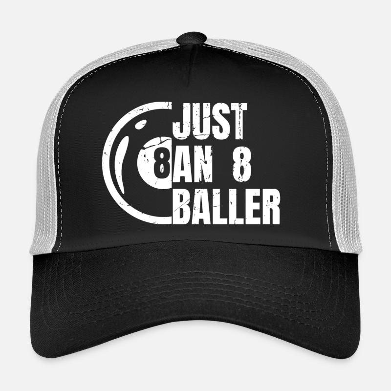8 joueurs de billard Casquette trucker 