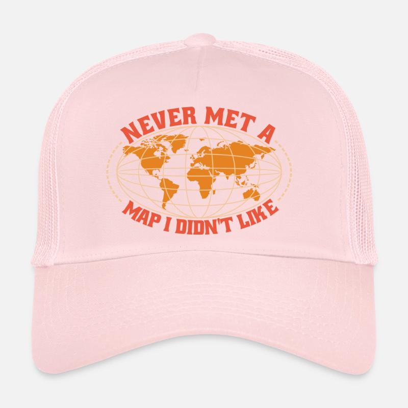 Cartography design Trucker Cap