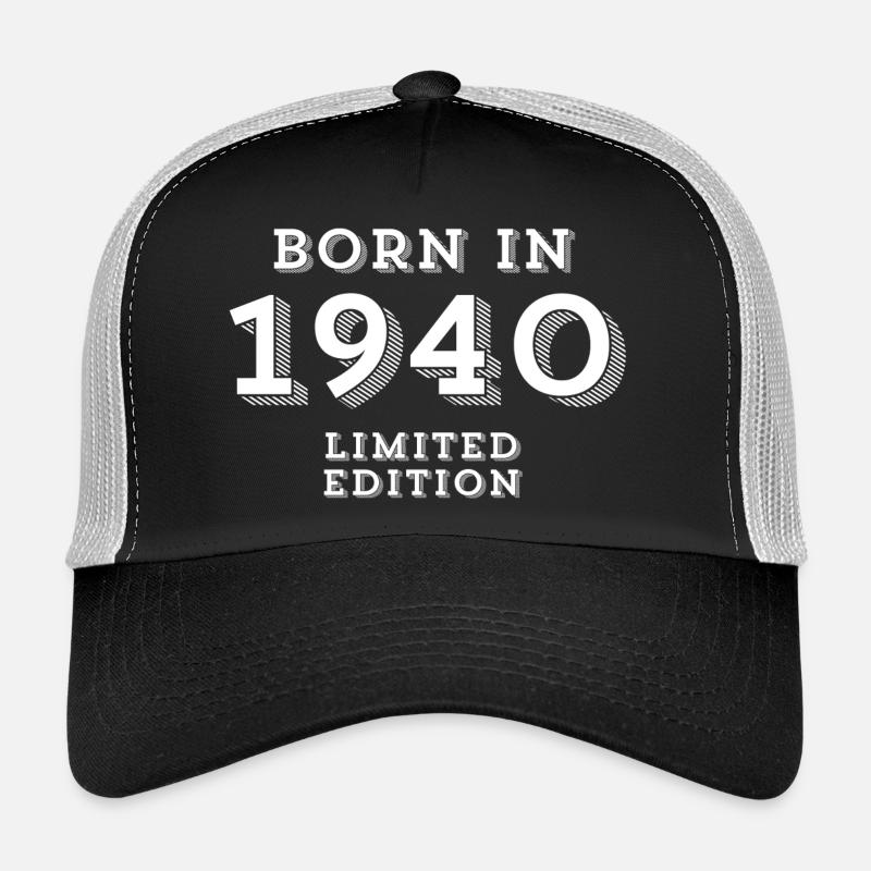 84 ans, date de naissance, année de naissance Casquette trucker 