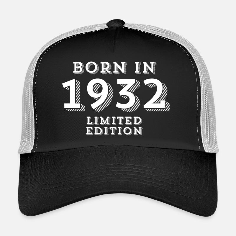 1932, Geburtsjahr, Geburtsdatum Trucker Cap
