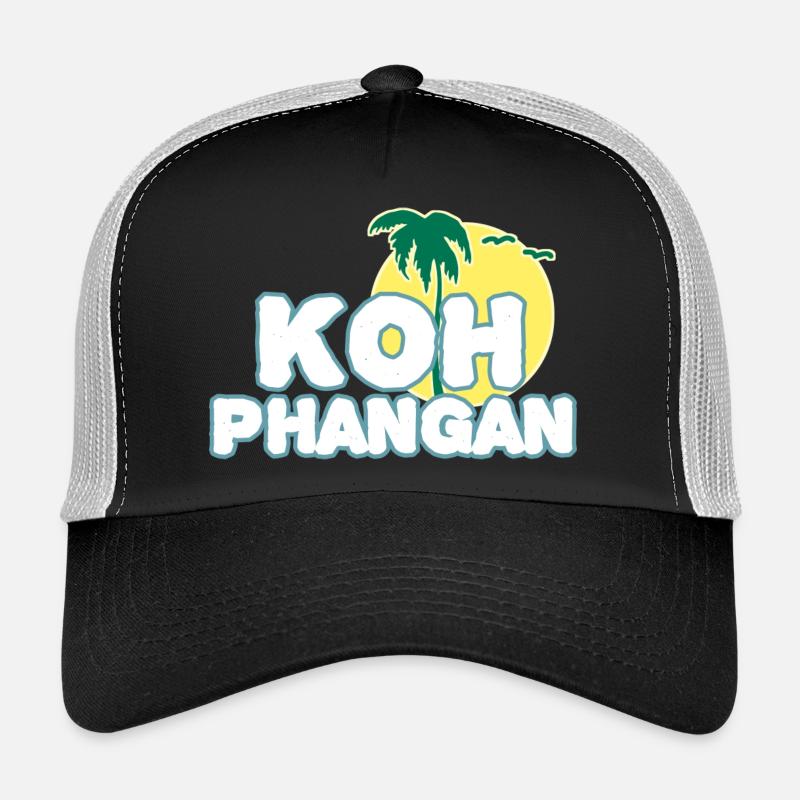 Koh Phangan Moon Island Trucker Cap