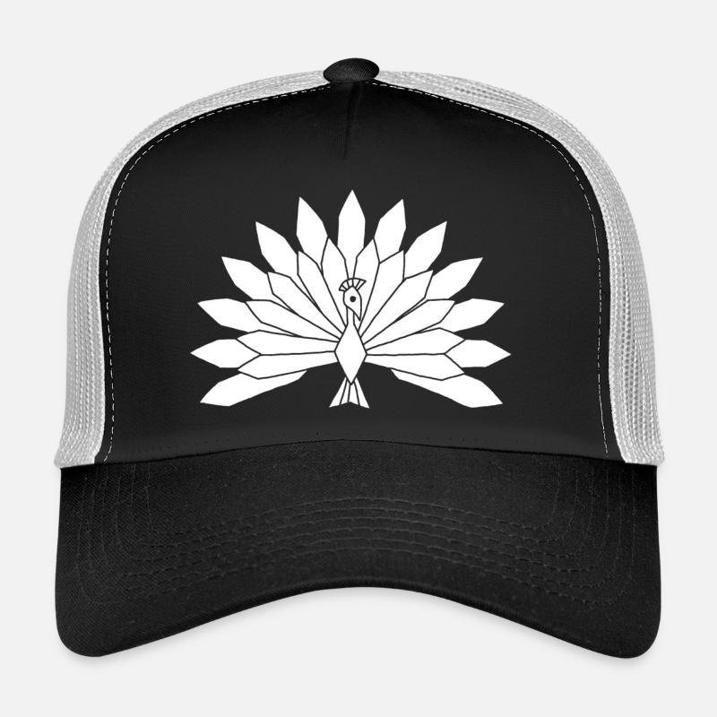 Der weiße Pfau Trucker Cap
