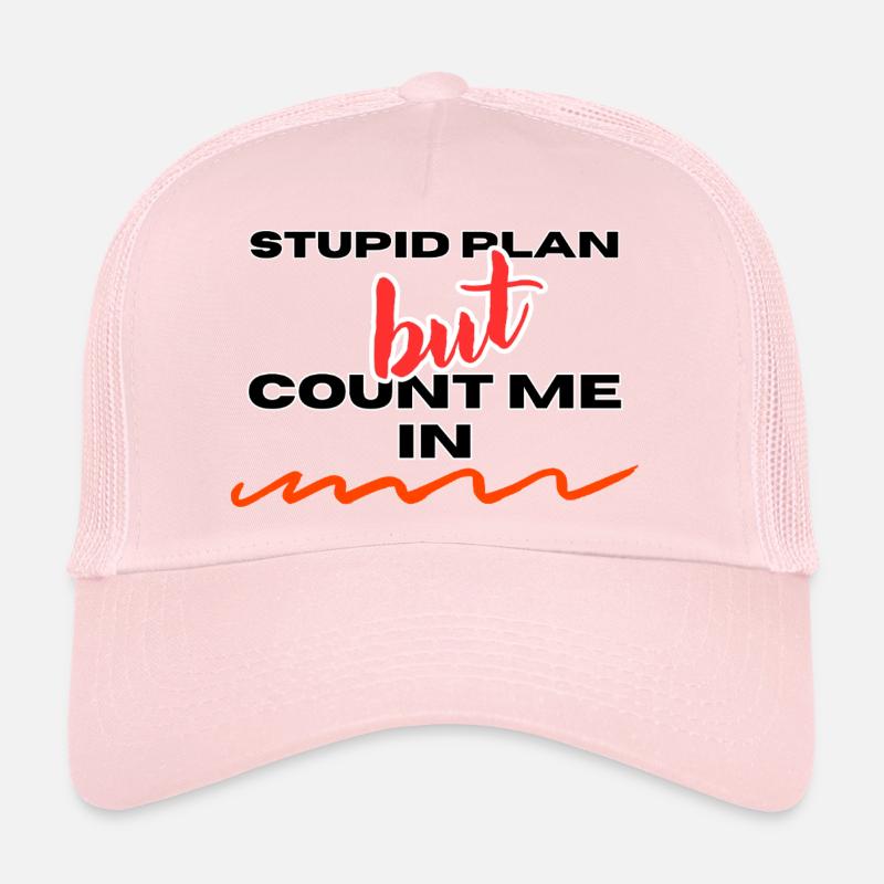 PLAN STUPIDE Casquette trucker 