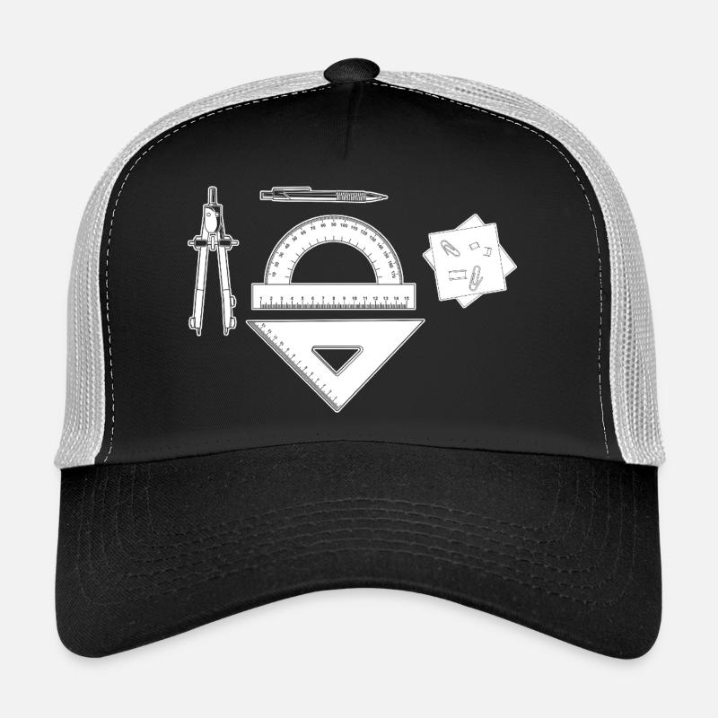 Graphique d’architecte Casquette trucker 