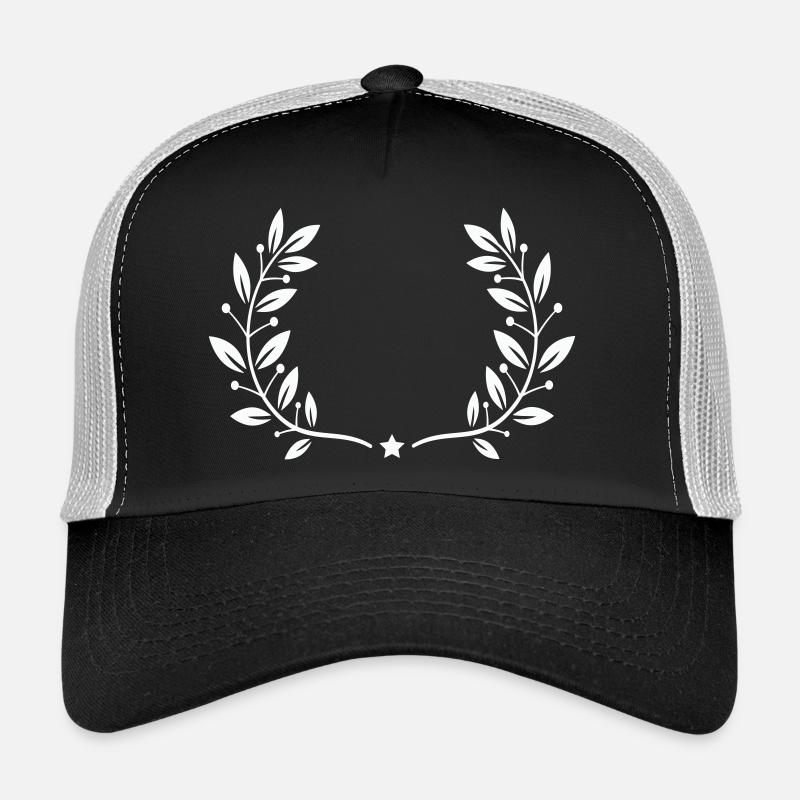 Couronne de laurier Casquette trucker 