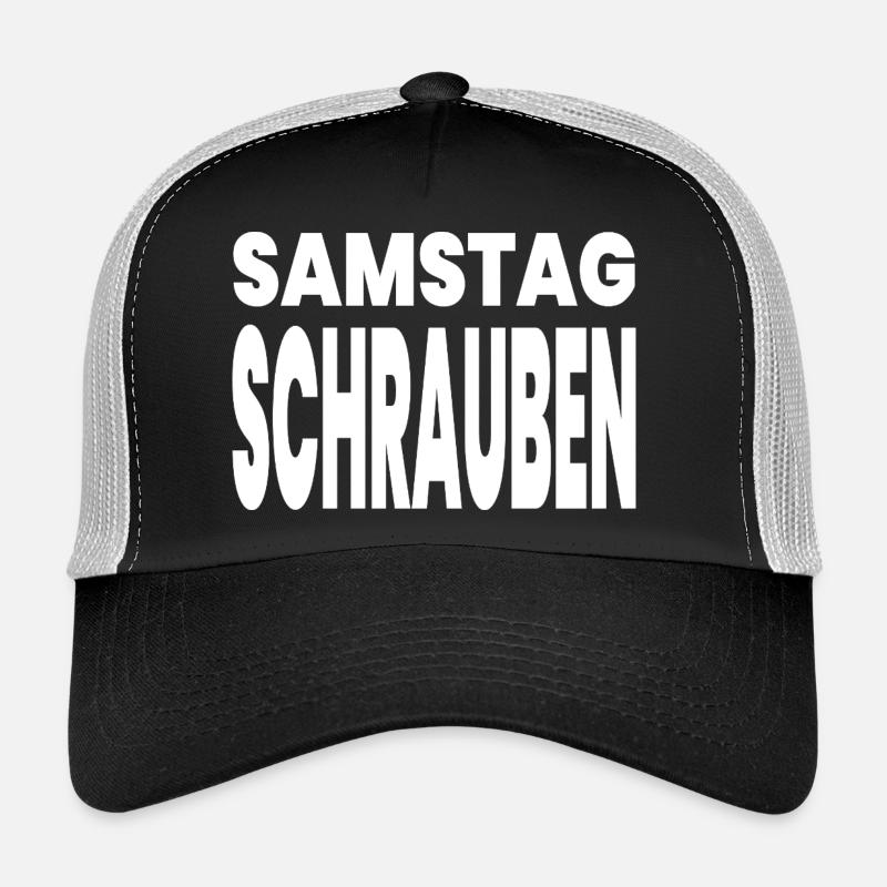 Autos - Trucker Cap - Schwarz/Steingrau