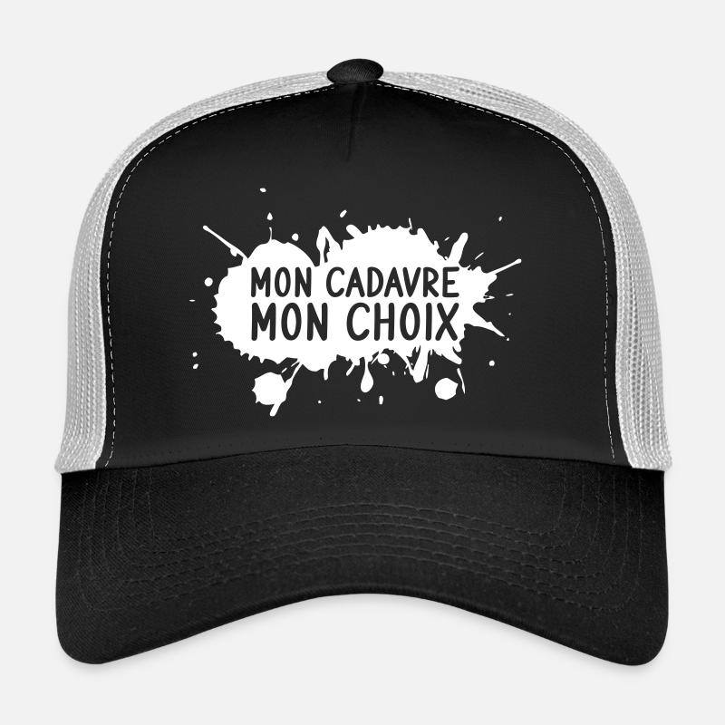 Mon cadavre, mon choix Casquette trucker 