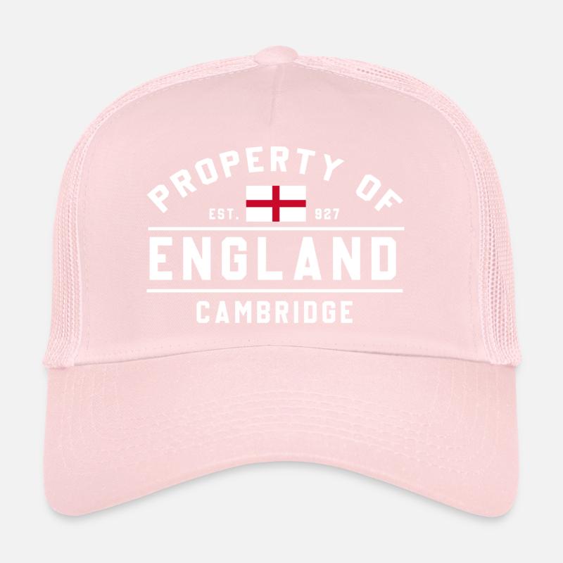 L’emblème de l’Angleterre à Cambridge Casquette trucker 