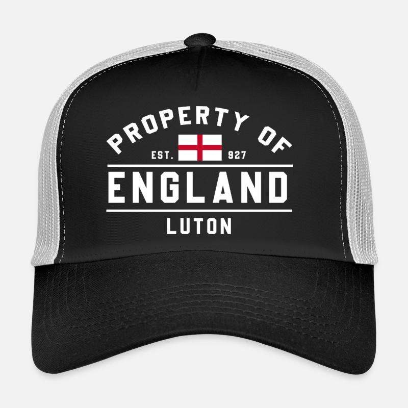 England-themed Luton emblem Trucker Cap