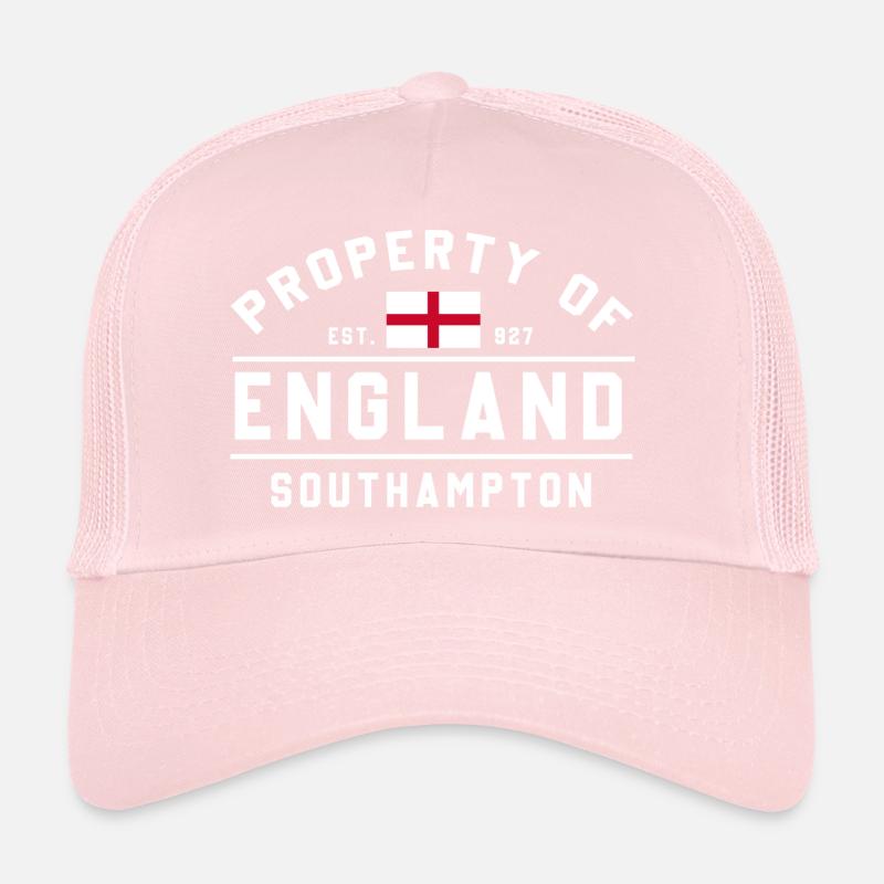 Drapeau de l’Angleterre Southampton Casquette trucker 