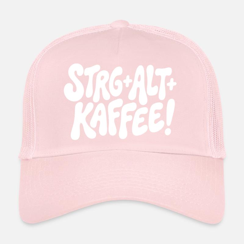 Ctrl Alt Coffee Design Casquette trucker 