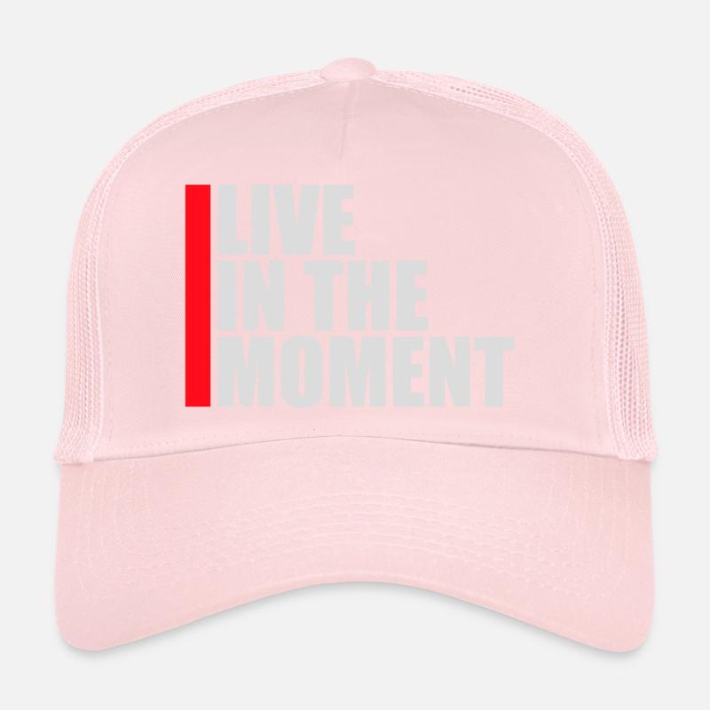 Vivre dans l’instant Pleine conscience de la présence Casquette trucker 