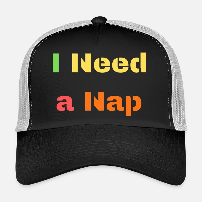 Ich brauche ein Nickerchen-Shirt – Lazy Mood Tee Trucker Cap