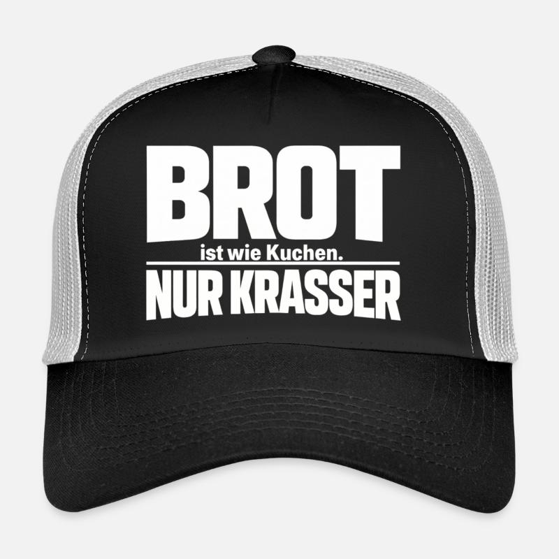 Le pain, c’est comme un gâteau. Seulement crasser Casquette trucker 