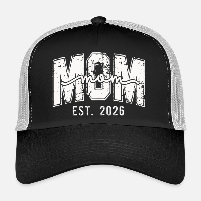 Mama Est. 2026 Design Trucker Cap