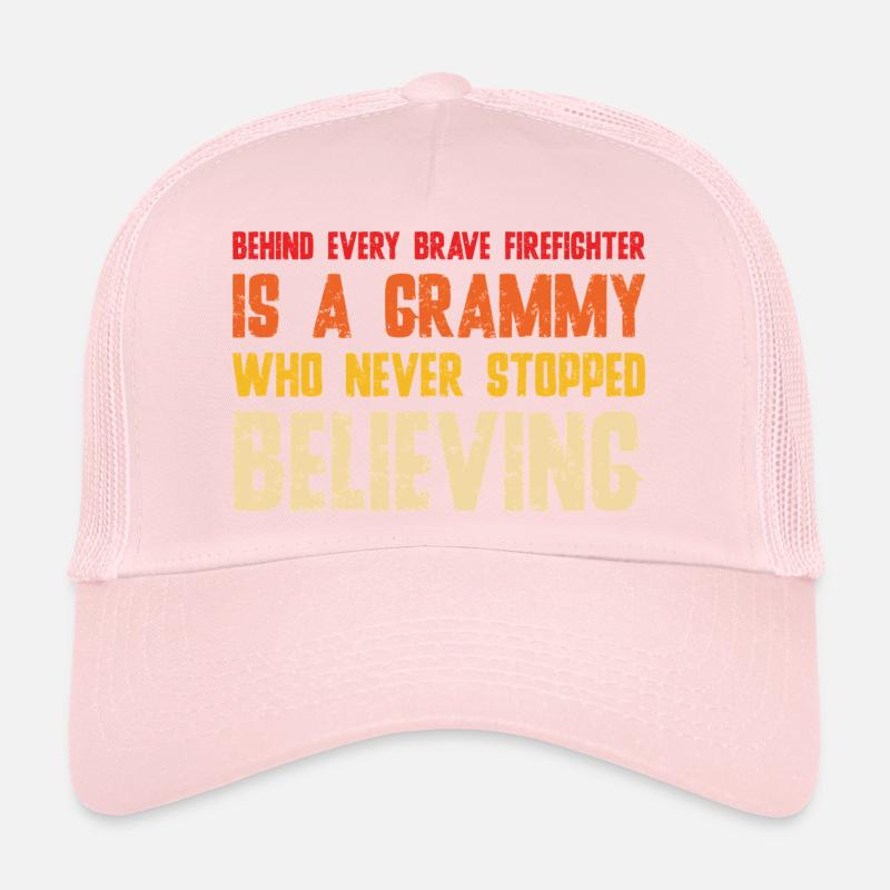 Derrière chaque pompier courageux se cache une Grammy Casquette trucker 