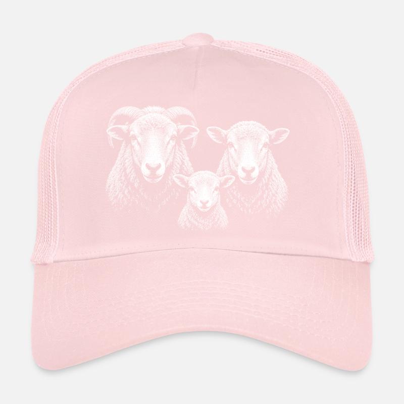 mouton Casquette trucker 