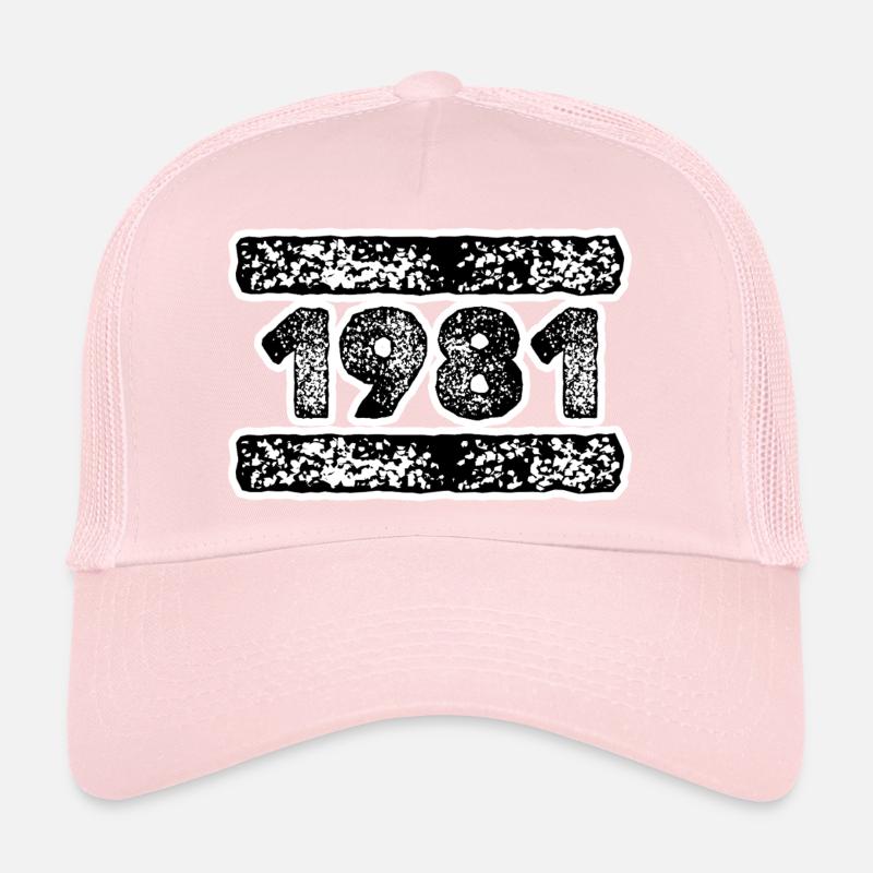 Année 1981 Casquette trucker 