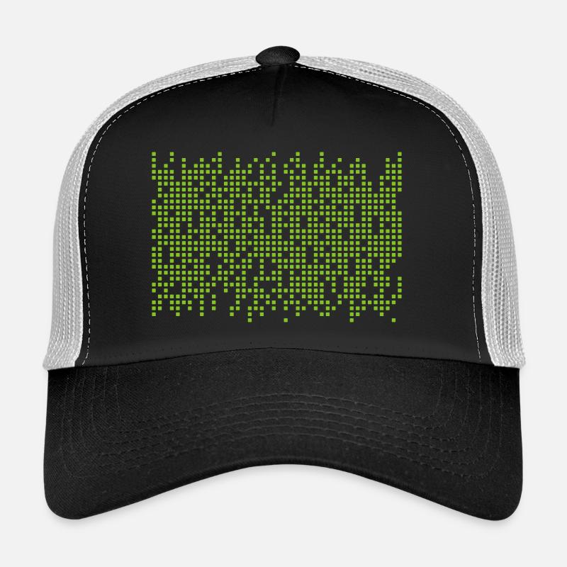 Data Dots - Trucker Cap - black/stone grey