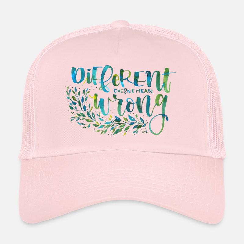 Different, not wrong Trucker Cap
