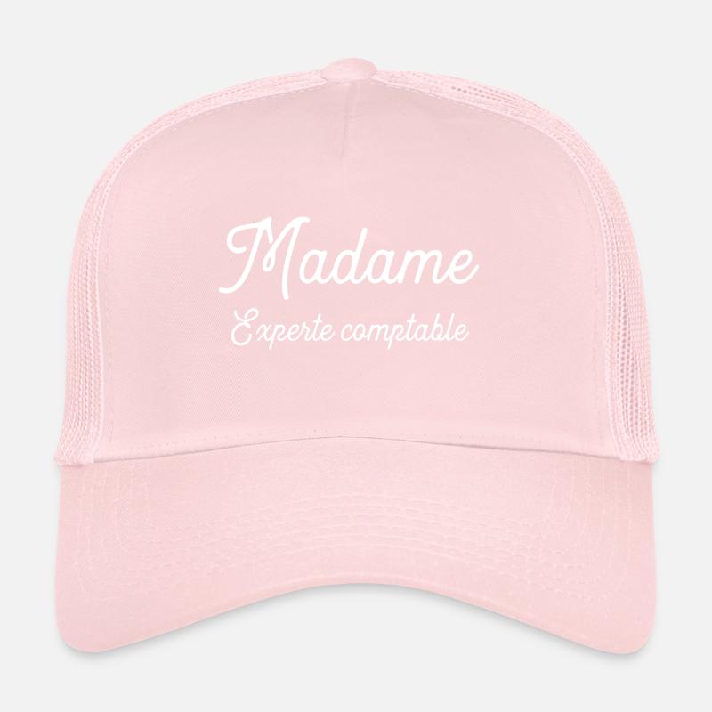 Madame Experte comptable cadeau Casquette trucker 
