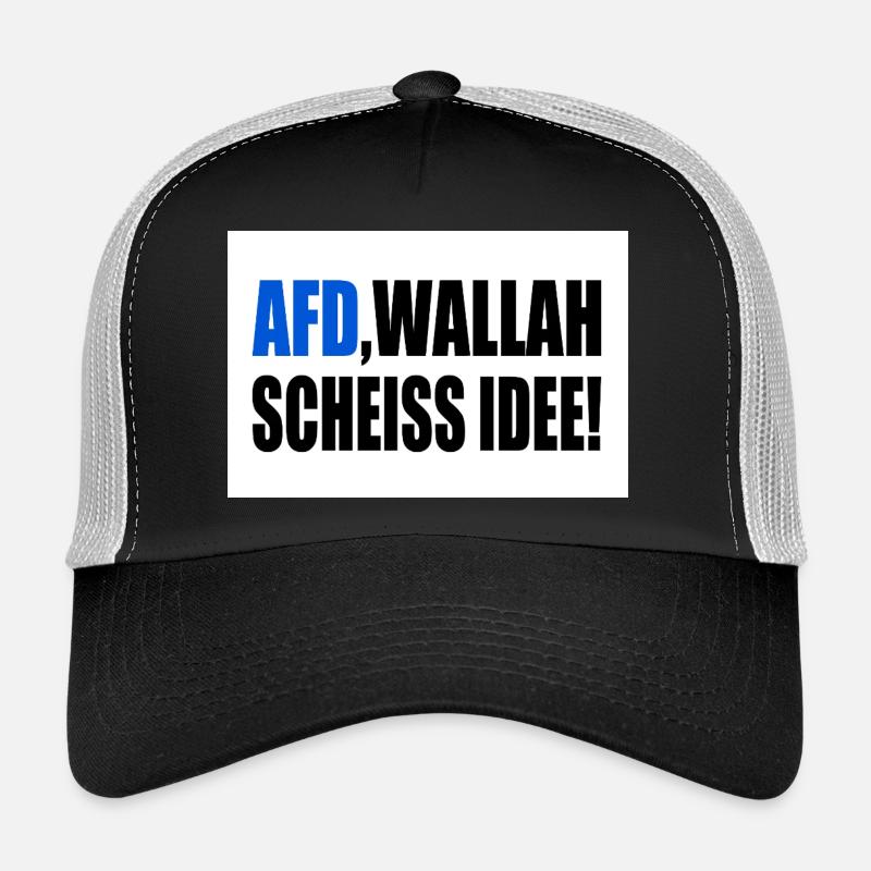Afd wallah scheiss idee Trucker Cap