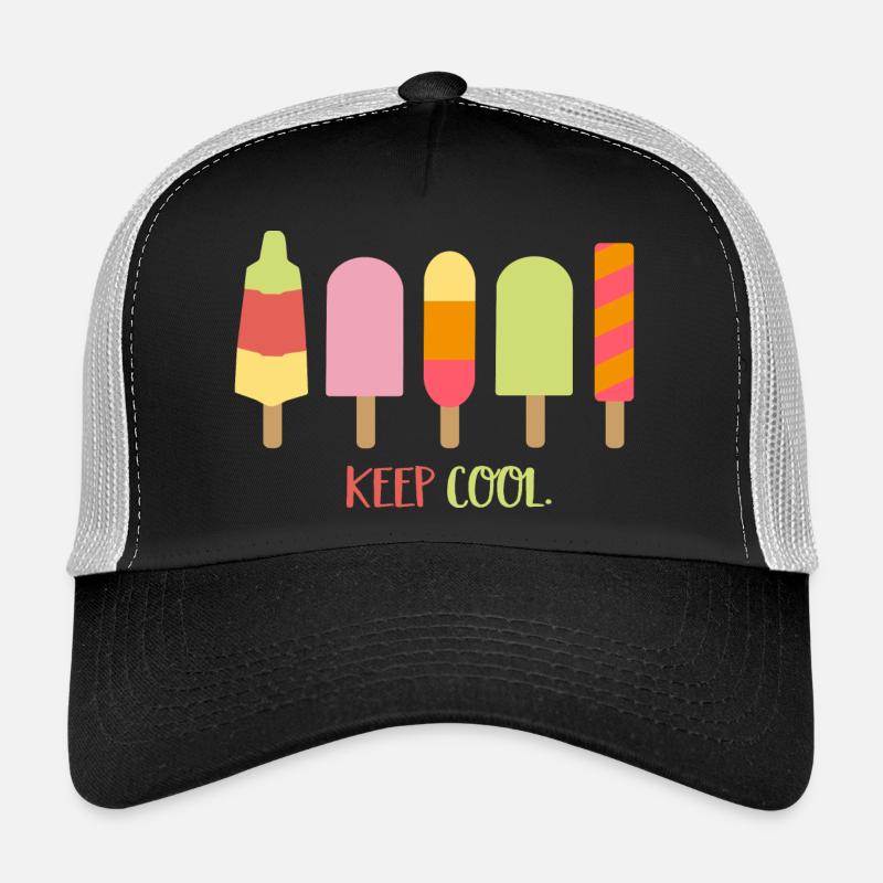 EIS - Trucker Cap - Schwarz/Steingrau