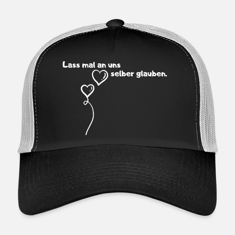 Lass an uns glauben Ballons Trucker Cap