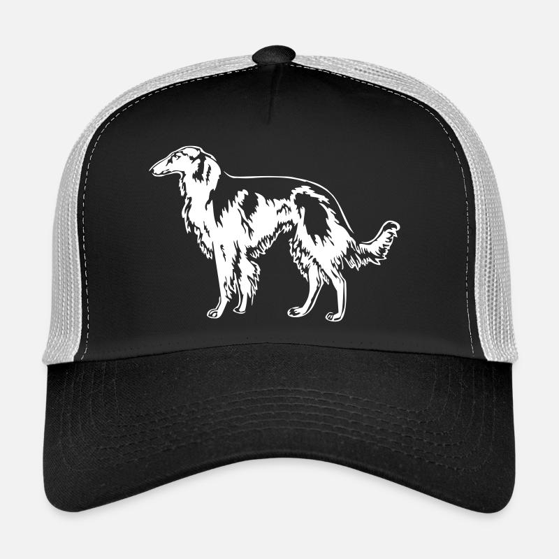 Barsoi "Black Edition" - Trucker Cap - Schwarz/Steingrau