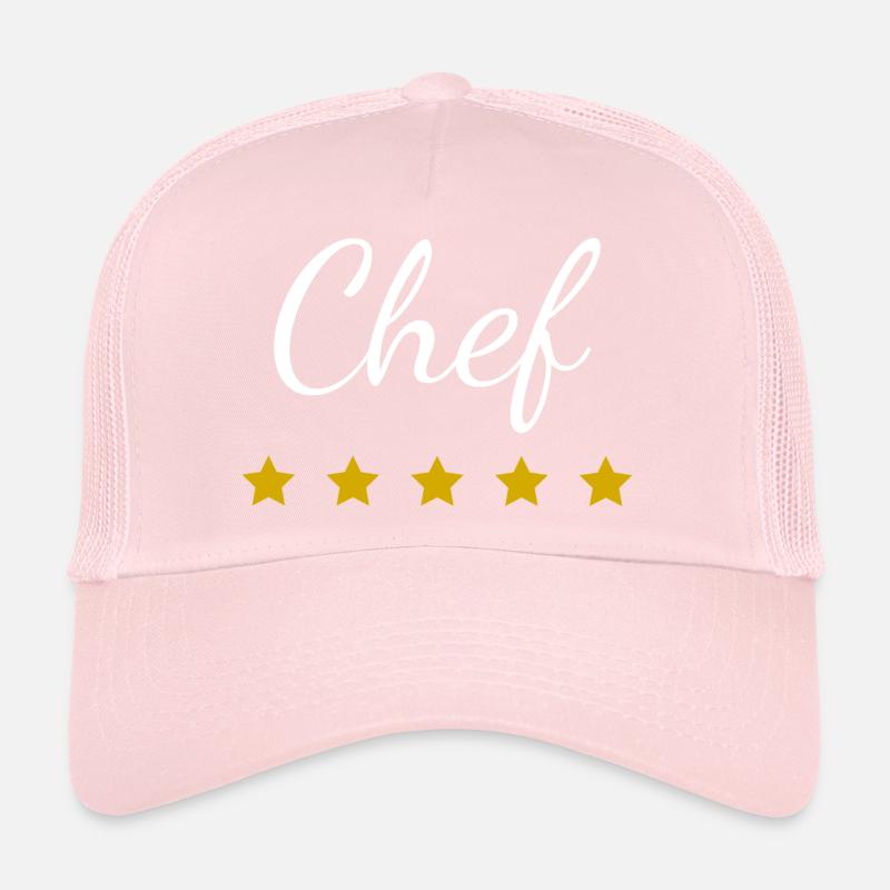 Chef Hôtel 5 étoiles Casquette trucker 