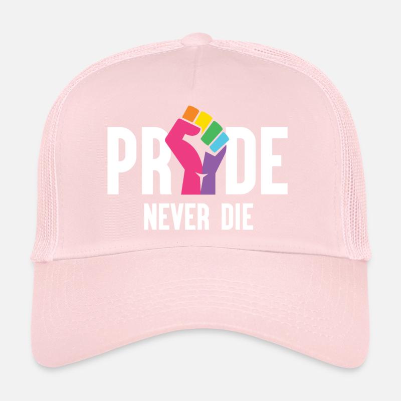 Pride Month LGBT - Pride Never Die Trucker Cap