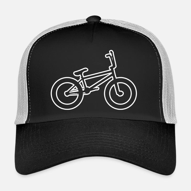 BMX Rad - Trucker Cap - Schwarz/Steingrau