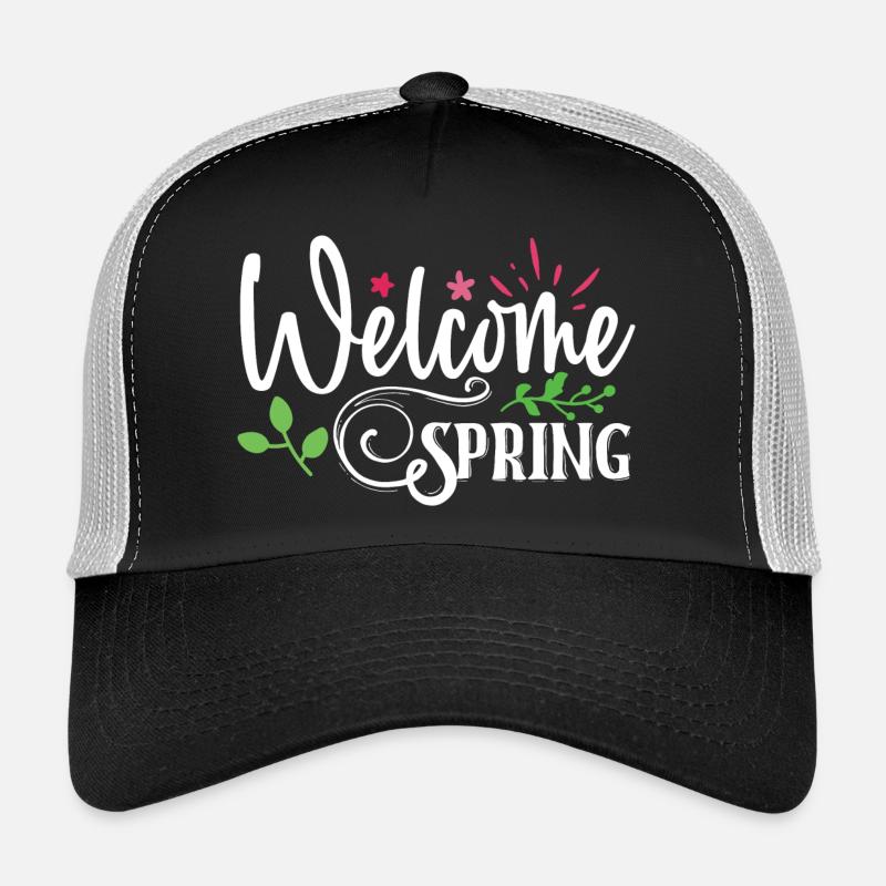 Welcome Spring Trucker Cap