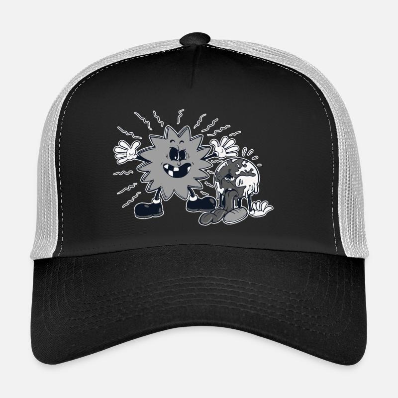 Soleil déréglé ,Terre assoifée Casquette trucker 