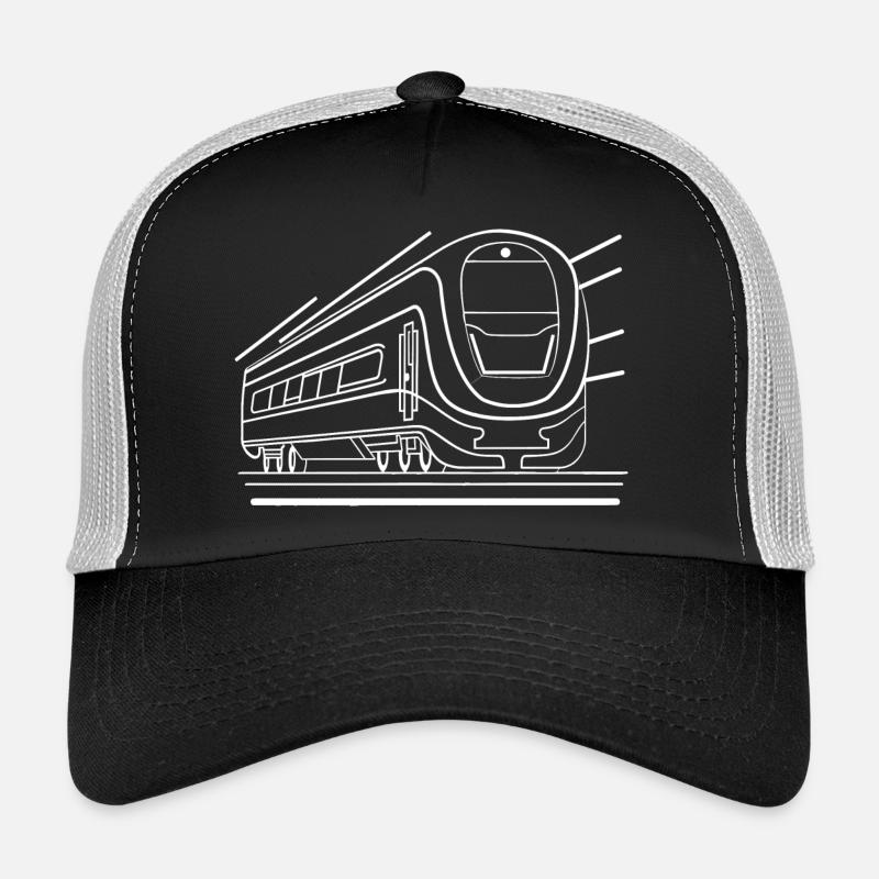 Train Comic Look Trucker Cap