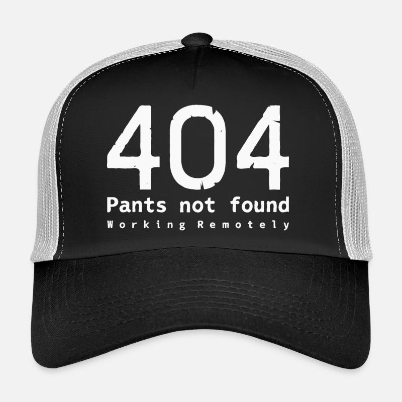 Homeoffice 404 Error Funny Trucker Cap