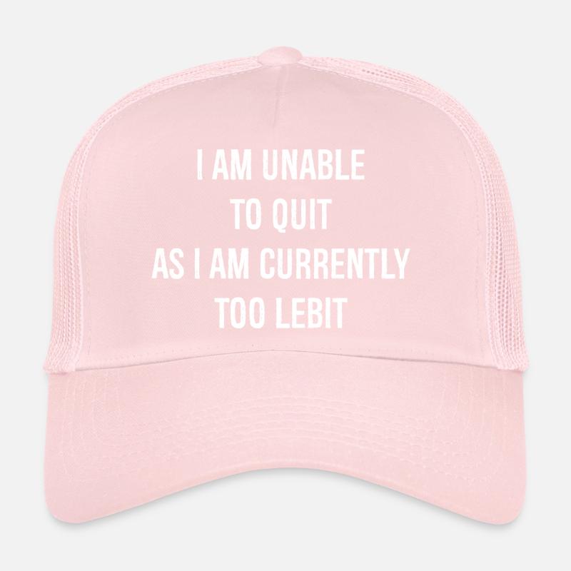 Je n’arrive pas à arrêter de fumer Casquette trucker 