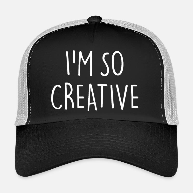 JE SUIS TELLEMENT CRÉATIVE Casquette trucker 