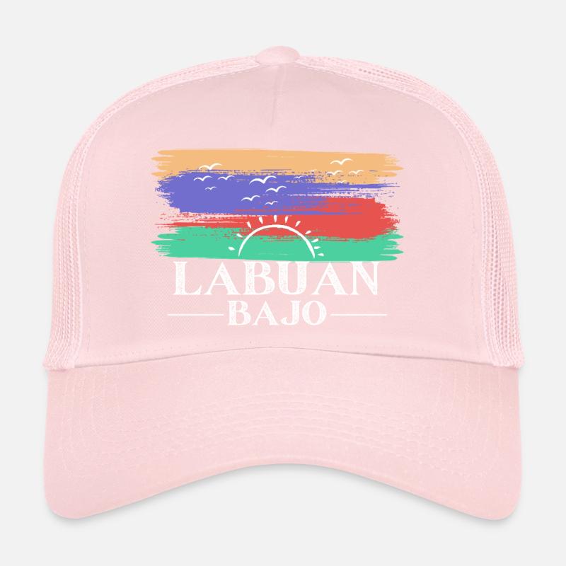 Labuan Bajo, Indonesia Trucker Cap