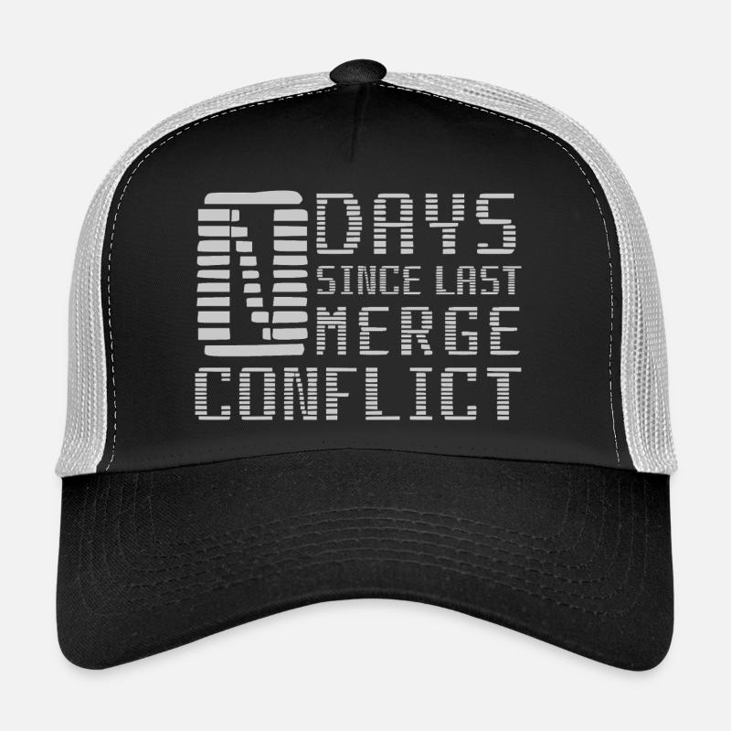 Merge Conflict Software Developer Entwickler geek Trucker Cap