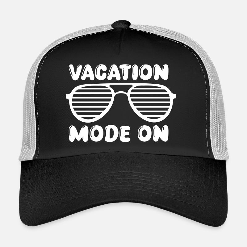 Lunettes de soleil vacances Casquette trucker 