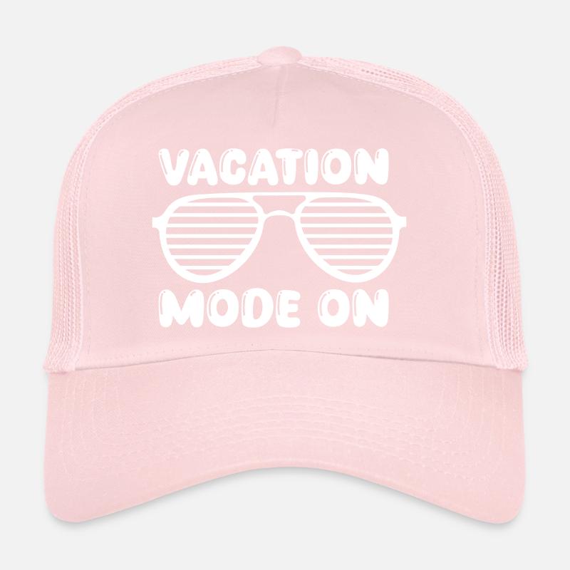 Lunettes de soleil vacances Casquette trucker 