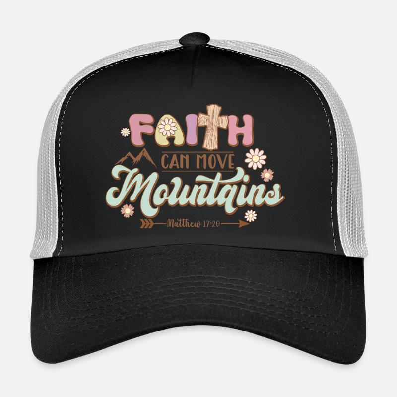 Glaube kann Berge versetzen Trucker Cap