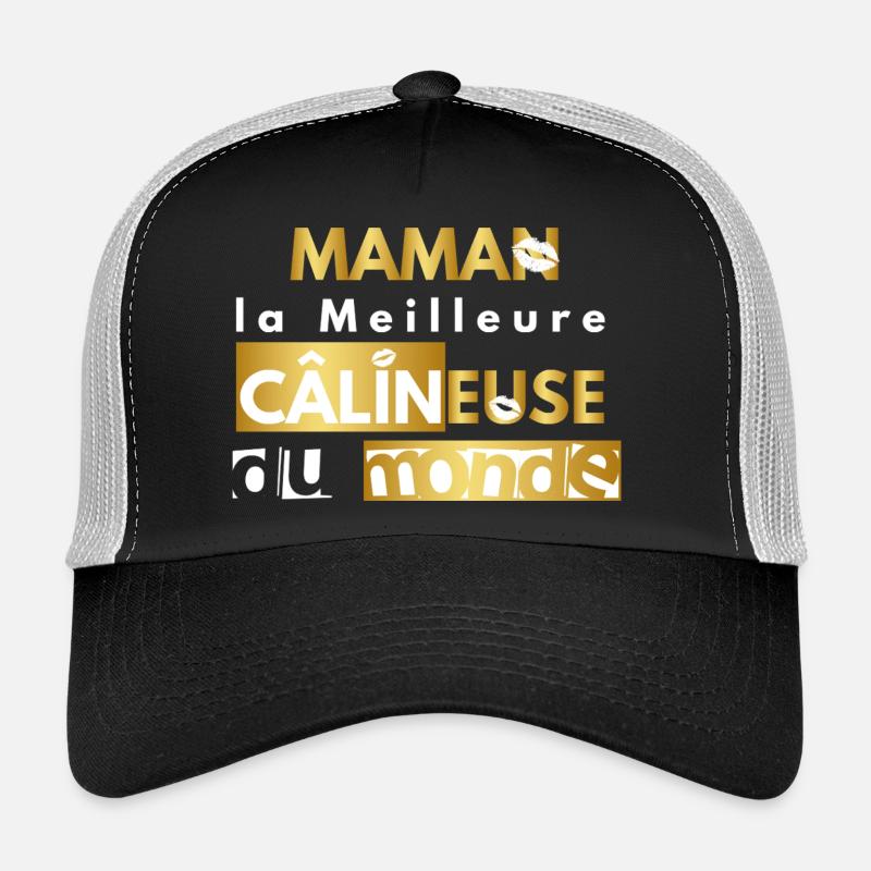 maman câlin version or Casquette trucker 
