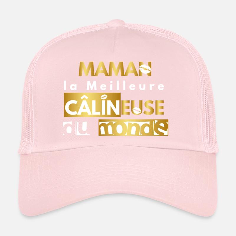 maman câlin version or Casquette trucker 