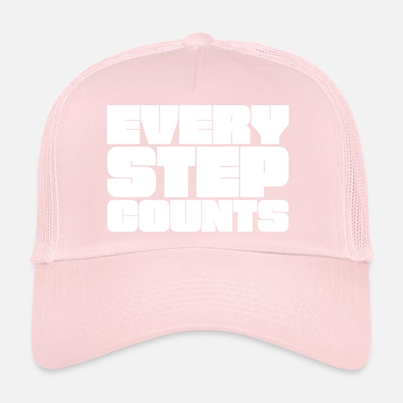 Chaque pas compte Casquette trucker 
