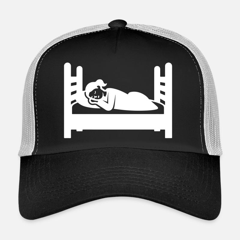 Dormir fatigué Casquette trucker 