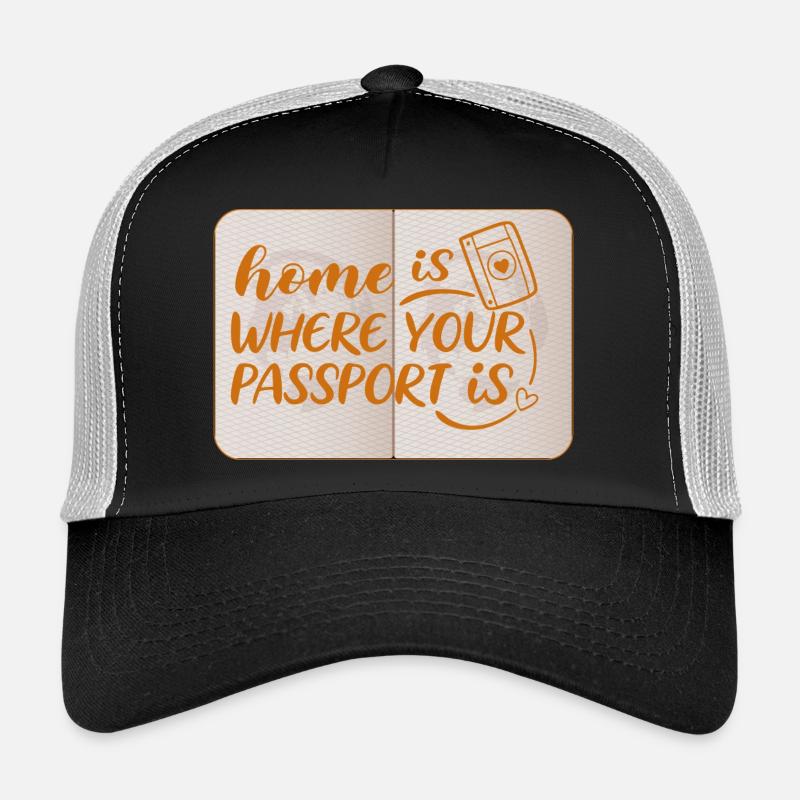 Voyage-Dire-Maison est... Casquette trucker 