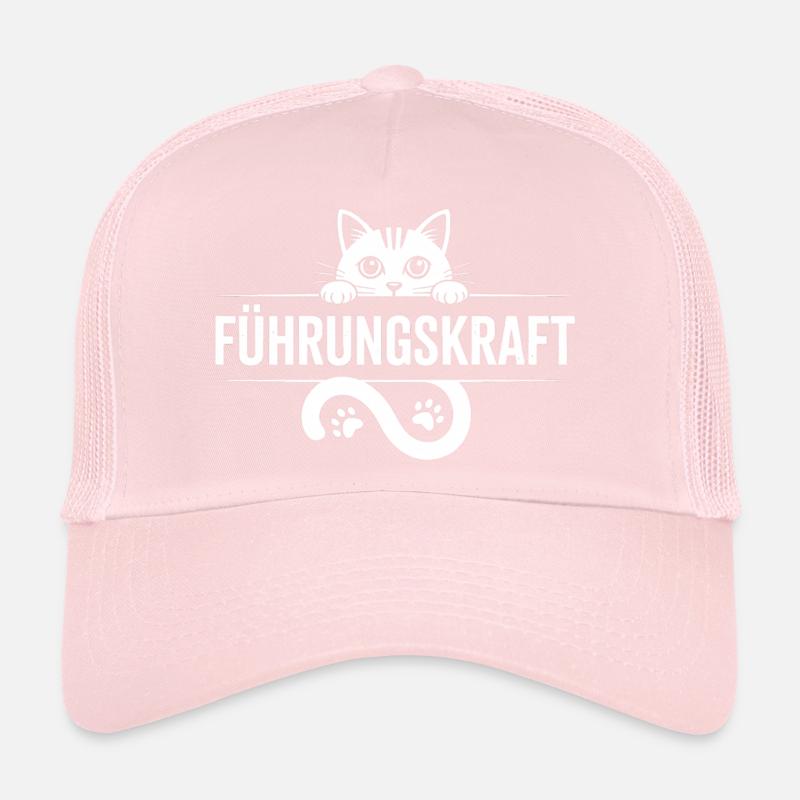 Motif de chat Executive Design Casquette trucker 